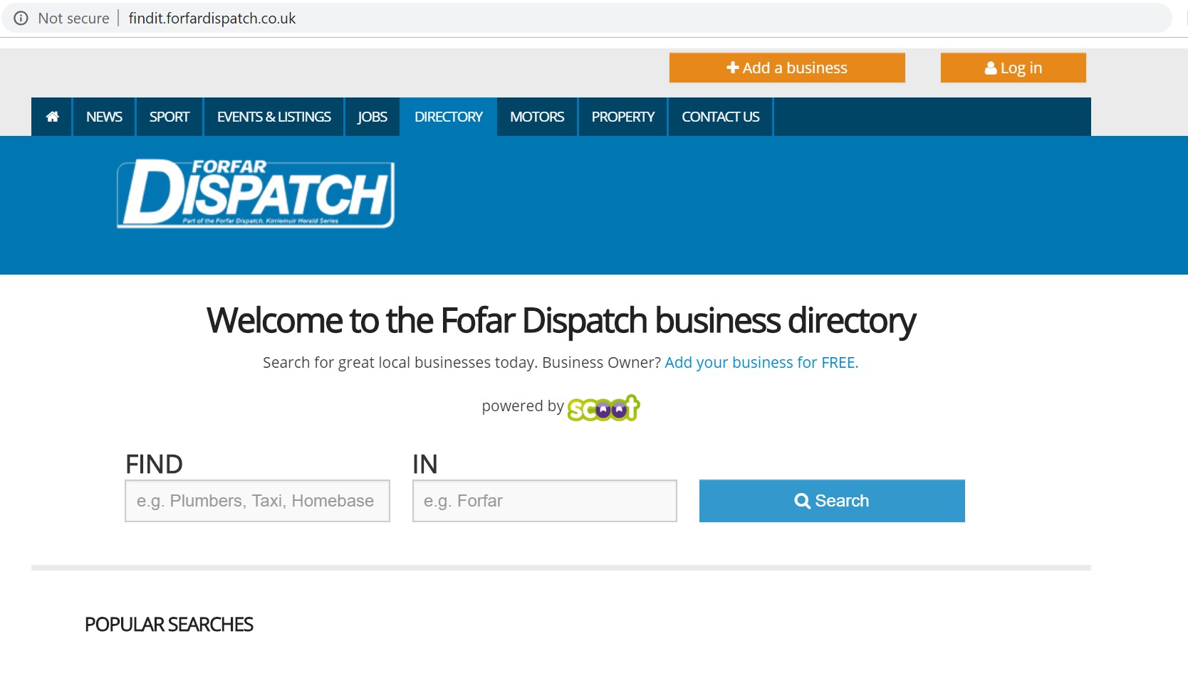 forfar dispatch