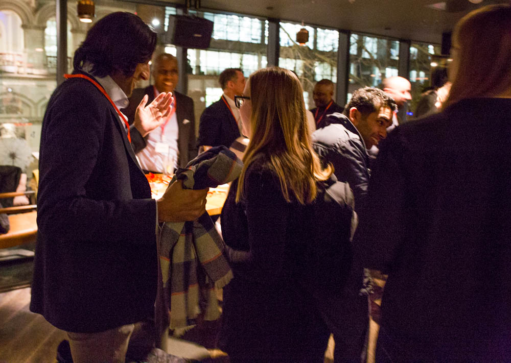 networking at entrepreneurs in london meetup