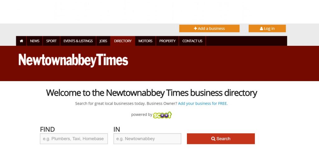 new town abbey times