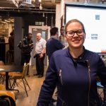 Nicole at the Tech Startups and Entrepreneurs Meetup