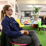 nicole venglovicova at the Passion Digital agency in London during the SEMRush Meeup