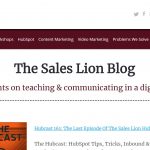 sales lion blog