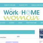 work at home woman