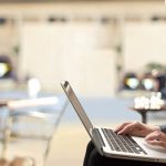 girl with computer