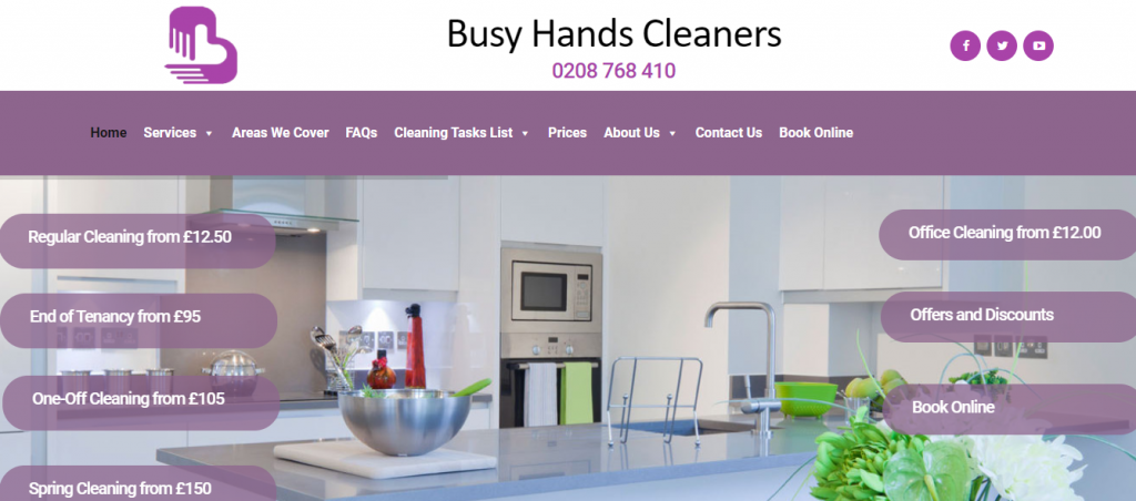 Busy Hands end of tenancy Cleaners