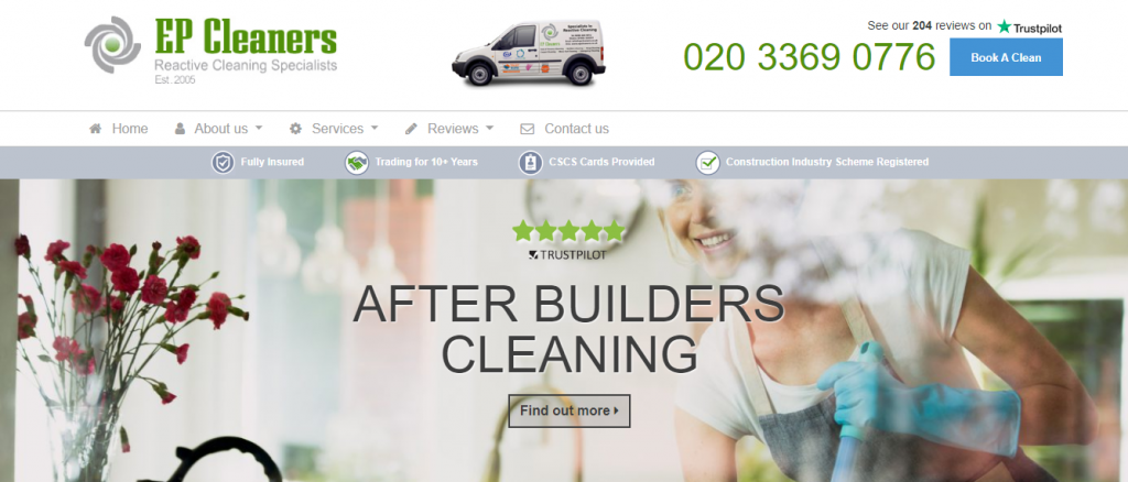 EP cleaners – end of tenancy cleaners
