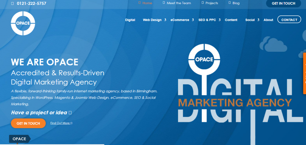 Opace Web design Seo Agency