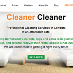 cleaner cleaner – end of tenancy company