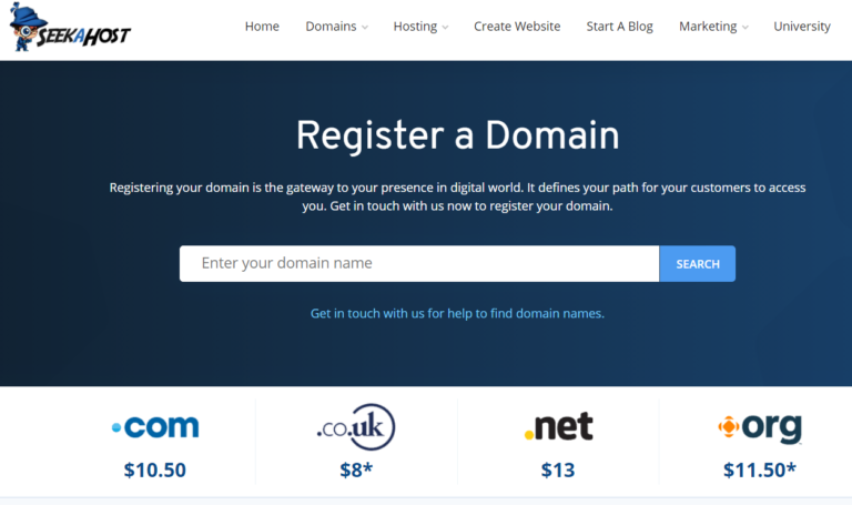 Register-a-domain-with-SeekaHost-768×455
