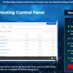 WordPress Blog Hosting Control Panel in the SeekaHost app