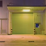 Industrial roller shutter reduce pests