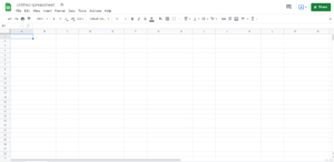 Ready your Excel or Google sheets