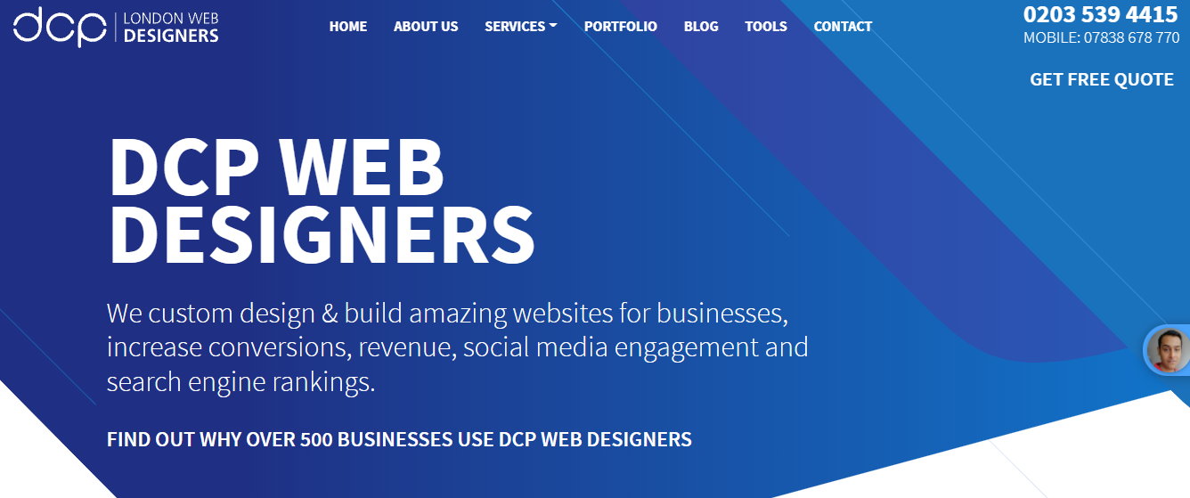 DCP web designers