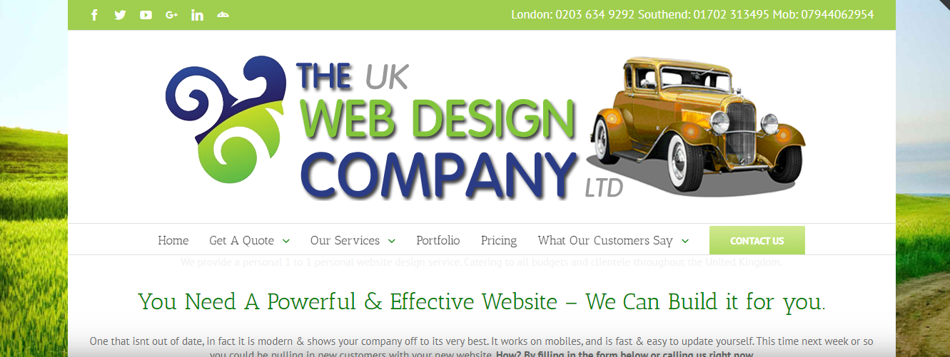 UK web design company Ltd