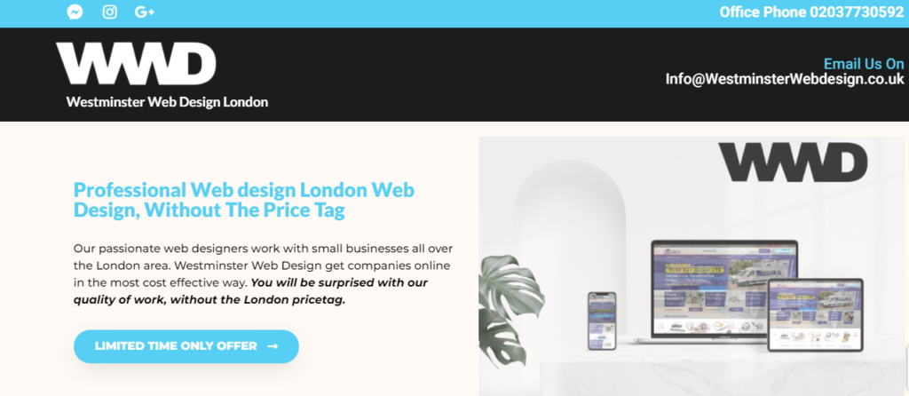 Westminster Web Design London