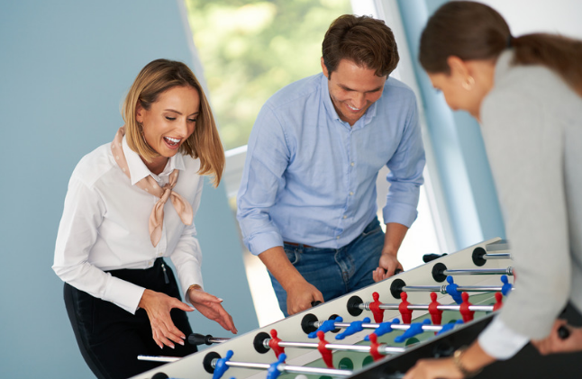 Why should you encourage fun activities in the workplace