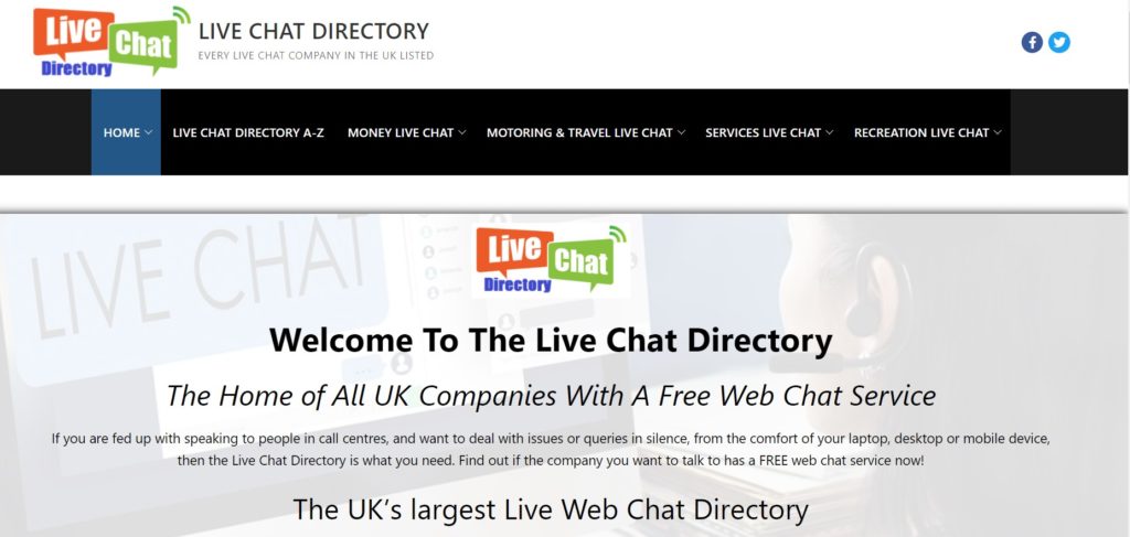 live chat directory