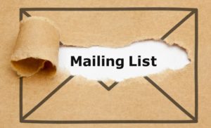 Build a Mailing List