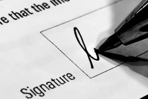 Your signature