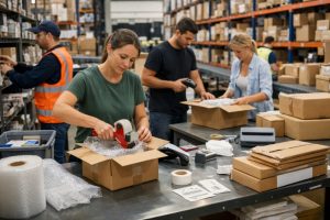 Preparing Orders and Packaging